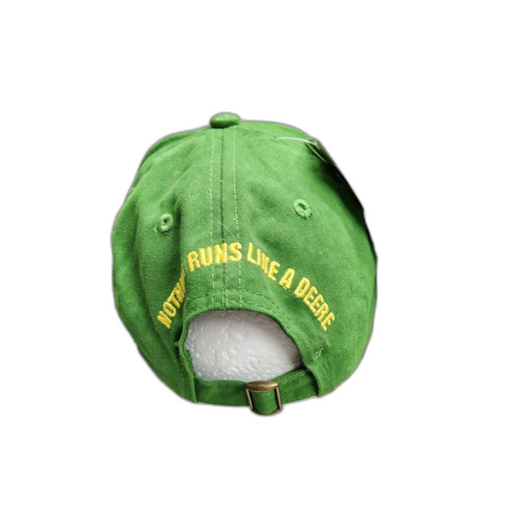 NWT John Deere Green Adjustable Hat - Picture 3 of 7